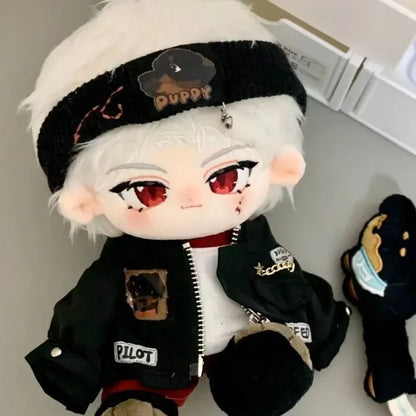 20 cm Anime-Spiel Love and Deepspace – Kawaii Cosplay-Plüschpuppe mit Skelett, Stylus, weiches Plüschtier mit Verkleidungsmöglichkeit