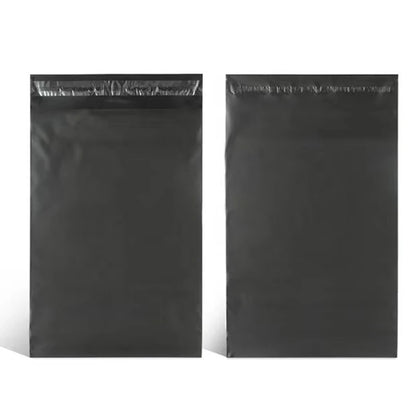 INPLUSTOP 20 Teile/los Versandtaschen Poly Umschlag Verpackung Liefertasche Biologisch abbaubare Schwarz Matte Kleidung Paketaufbewahrungstasche