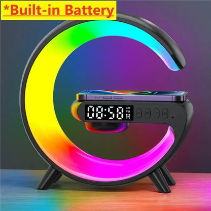 Mini-Multifunktions-Wireless-Charger-Pad-Ständer-Lautsprecher-TF-RGB-Nachtlicht-Schnellladestation-für-iPhone-Samsung-Xiaomi-Huawei