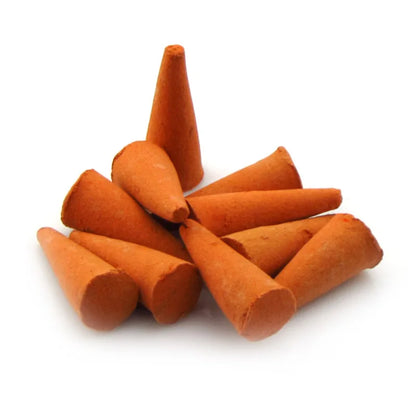 Ein Paket natürlicher Weihrauchkegel duftender Turm Zapfen Anti-Odour-Zitronen-Sandelholz-Pfingstrotenpagodenpagode Weihrauch