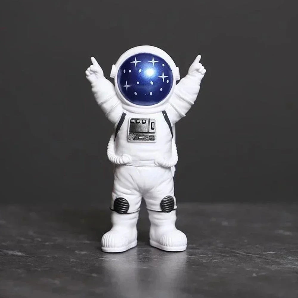 3/4 Stück Astronauten-Figuren, Statuen, Spaceman-Skulpturen, Lernspielzeug, Schreibtisch- und Heimdekoration, Astronautenmodelle, Geschenk für Kinder