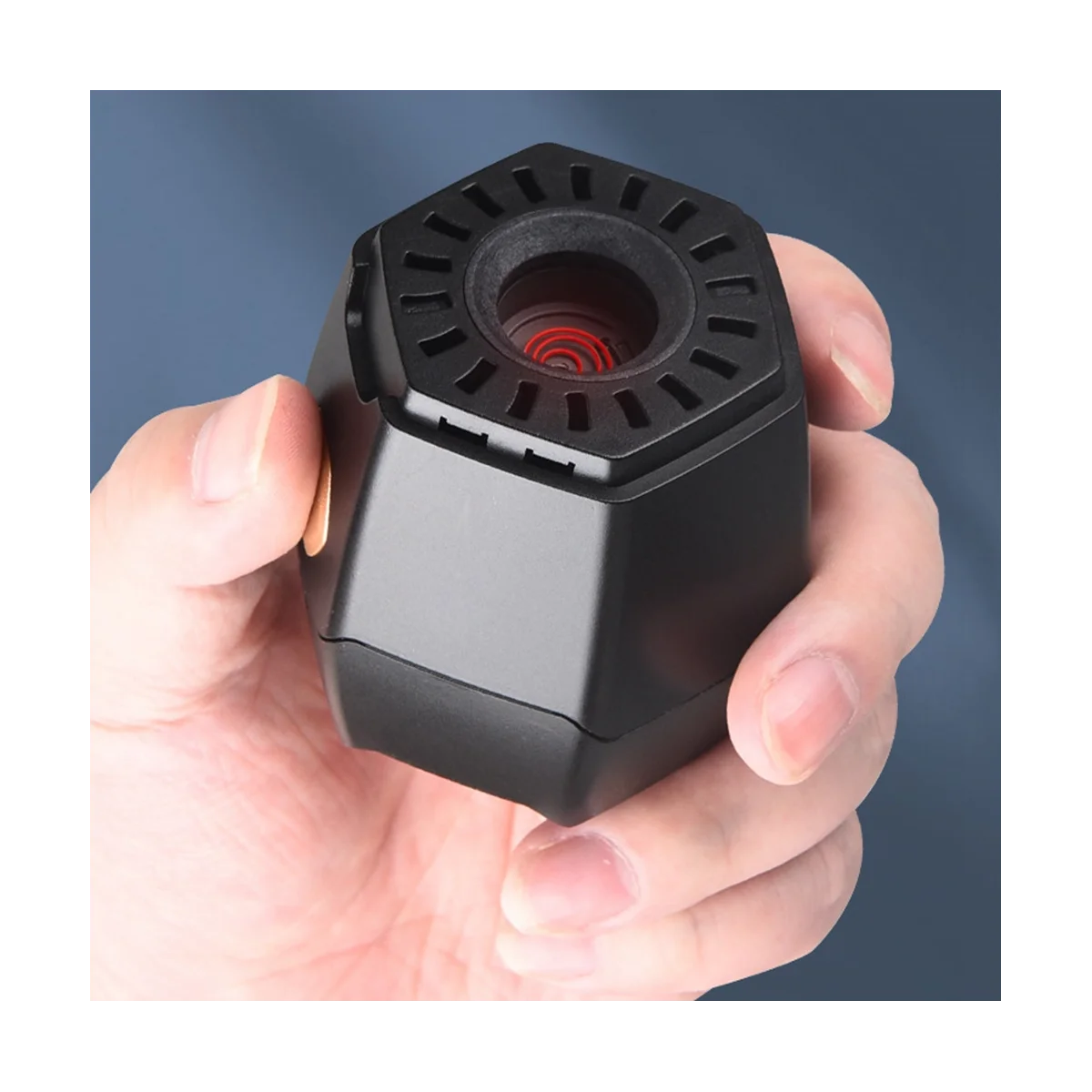 USB -Weihrauchbrenner Araber Brenner Elektronische Bakhoor Diffusor tragbare muslimische Erennenhalter Home Decoration Schwarz