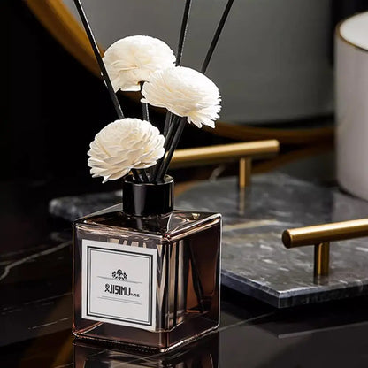 Feuerlose Aromatherapie Raumdekoration Raumduft Diffusor Haushalt Frisches Parfüm Lang anhaltendes Blumenparfüm Für Badezimmer
