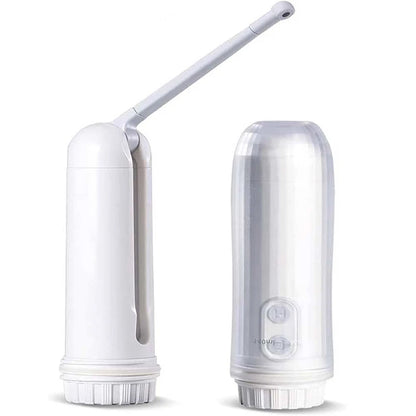 Handgehaltenes Waschspray – Tragbarer Bidetaufsatz, lange Düse, präzise Reinigung, große Kapazität, ideal für Reisen und persönliche Hygiene