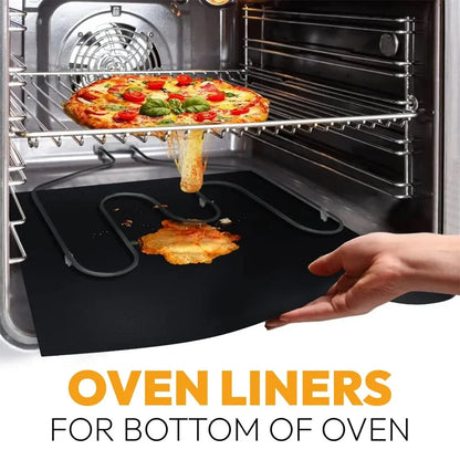 8/4Pcs Oven Protector Pad Grill Anti-Leak Mat DIY Cuttable Oven Pad Küche Mikrowellenherd Grill Schutzpad Heißluftfritteuse Liner