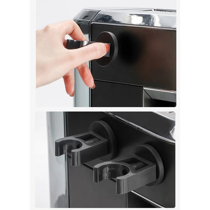 Kaffee -Portafilter -Wandregal Magnetischer Espresso Kaffeefilterhalter 51 mm/53 mm/58 mm Manipulationswandkaffee -Kaffeewerkzeuge