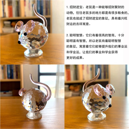 30 Stile Klar Kristall Niedliche Tierfiguren Glas Skulptur Briefbeschwerer Wohnaccessoires Tisch Ornament Weihnachten Kinder Dame Gunst Geschenk