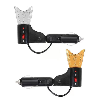 Elektrischer Räucherstäbchenbrenner Metall Bakhoor Oud Brenner Mini Auto Räucherstäbchenbrenner Tragbarer arabischer Zensor Aroma Diffusor Lufterfrischer