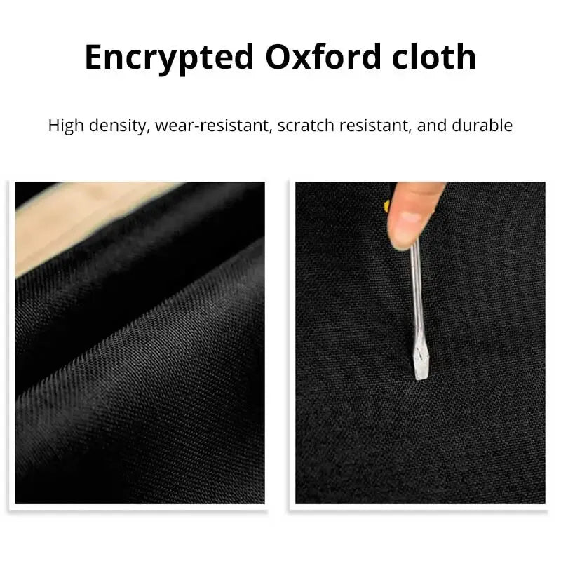 1pc 105L Oxford Cloth Moving Packing Bag Reisegepäcktasche Große Kapazität robuste wasserdichte Kleidung Quilts Gepäckaufbewahrungstasche