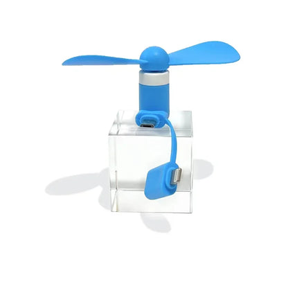 Kreativer Mini Tragbarer Micro-USB-Lüfter 5v 1w Mobiltelefon USB C Mini Fan Gadget Fan Tester