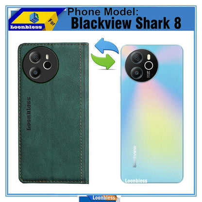 Shark 8 fall Für Blackview Shark 8 Abdeckung Telefon Original Flip Global Celular Etui Blackview Shark 8 Fall Blackview Shark8 gehäuse
