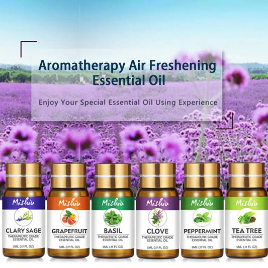 5ml Aromatherapieöl Pflanzenextrakte natürliche Inhaltsstoffe beruhigen Diffusor -Luftbefeuchter Aromatherapie ätherische Öl Haushalt