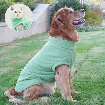 Fleece-Katzen-Hundejacke-S-bis-8XL-Frühling-Herbst-Haustierkleidung-für-kleine-mittelgroße-Hunde-Welpen-große-Hund-Weste-Kätzchen-Pullover-Outfit