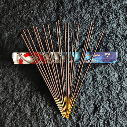 FY 20 Sticks Indien – Tibetischer Salbei-Rosen-Räucherstäbchen, Meditation, Jasmin, Raumduft, Schlafzimmer, Toilette, Agarholz, Buddha-Linie, Aromatherapie