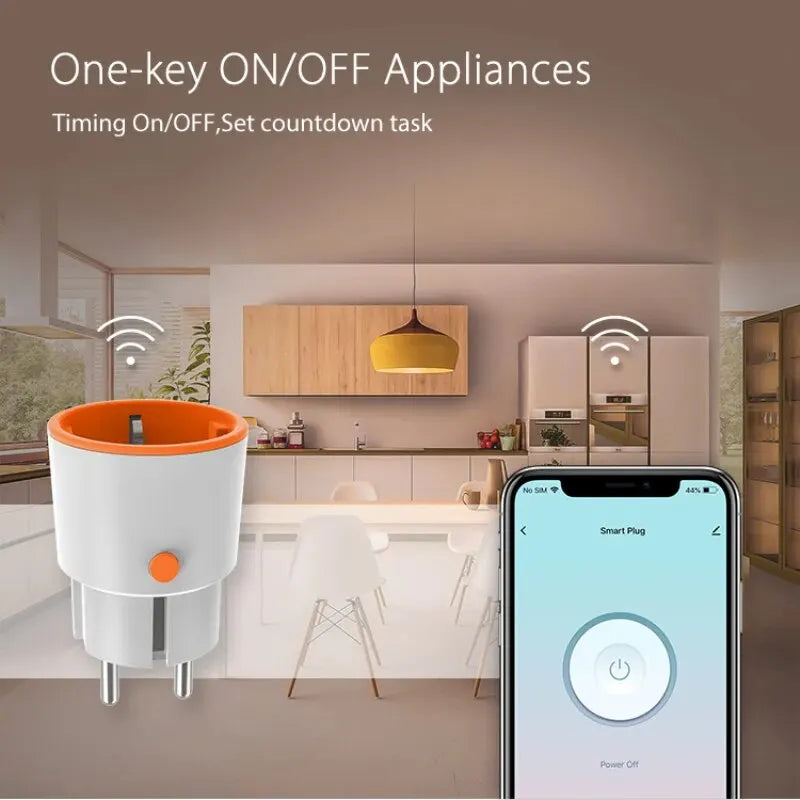 Tuya Smart Zigbee 3,0 Power Stecker 16A EU Steckdose Arbeitet Mit Alexa Und Tuya Hub Drahtlose Sprach Fernbedienung Alexa google Hause