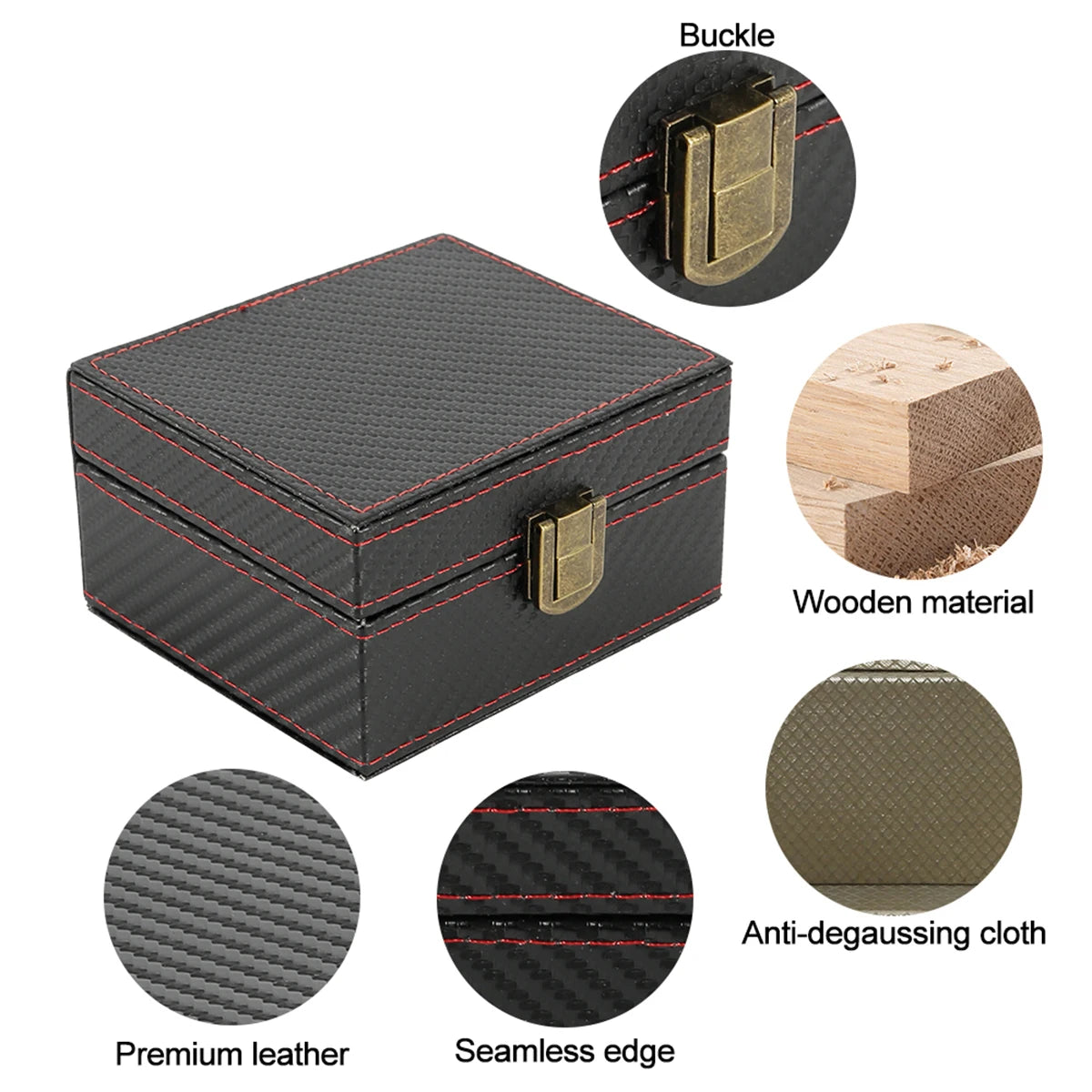 Signalblocker-Sicherheitsbox Mobiltelefon Speicherbox für Bank-Telefonkarte Car Keschlafloses Anti-Diebstahl Faraday Box Shielding Security