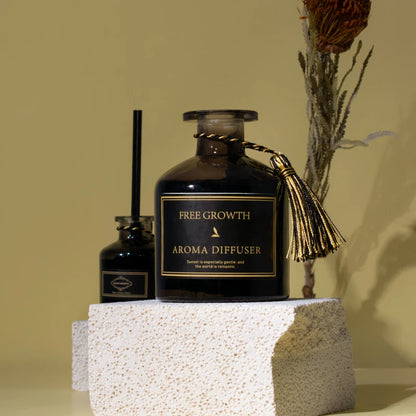 Rattan Kein Feuer Duft 50ml Schilf Diffusor Sets Frische Luft Toilette Desodorierung Aromatherapie Aroma Diffusor für Schlafsaal Badezimmer