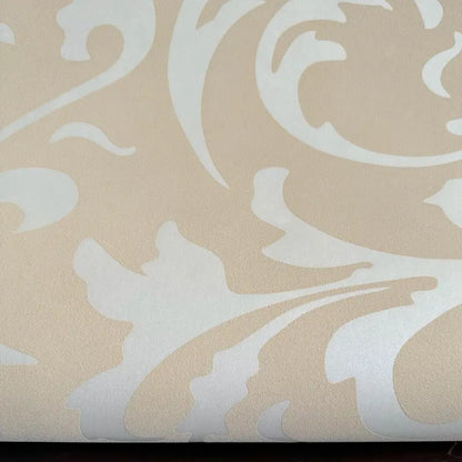 3D Grau Viktorianisch Damast Prägung Tapete Rolle Wohnkultur Wohnzimmer Schlafzimmer Wandverkleidungen Silber Floral Luxus Tapete