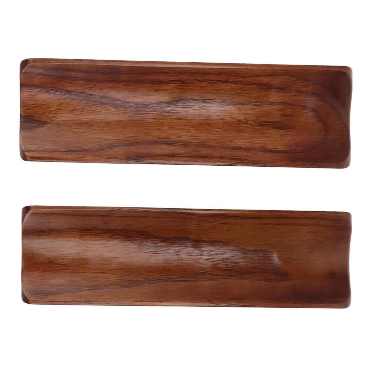 2 STÜCKE Sushi Teller Lange Rechteck Teller Holz Japanische Art 7,2 x 2,1 Zoll Servierplatte für Cracker Party Home Sushi Gericht