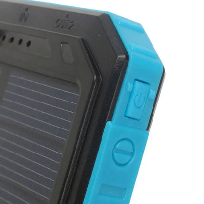 Tragbares 10000mah Dual-USB-Powerbank-Gehäuse Wasserdichtes Solar-Powerbank-Gehäuse Universell für Telefonladegerät Keine Batterien