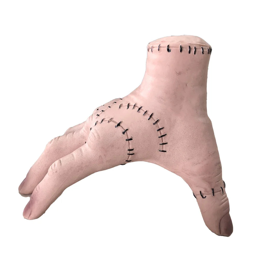 Wednesday Addams PVC "Thing" Hand: Cosplay-Figur der Addams Family, Heimdeko, Schreibtisch-Kunsthandwerk, Halloween-Party-Kostümrequisite, Spielzeug.