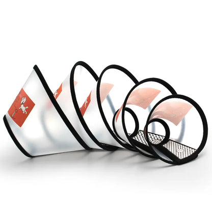 hochwertiges Haustier-Kreisschutz-Halsband-Ring-Katzen-Hund-Anti-Biss-Beauty-Schutzschild-Wundabdeckung-Hund-Katzen-Halsband