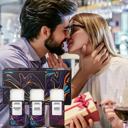 Hommelure Fheromotherapy Festes Parfüm-Set für Männer, natürliches, langlebiges Hommelure Feromone Festes Parfüm für Frauen, Original-Parfums