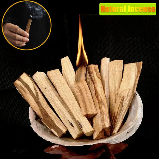 Palo Santo Natürliche Räucherstäbchen Hoher Ölgeruch alter Materialien für eine lang anhaltende Anwendung der Yoga Buddha Aromatherapie-Szene
