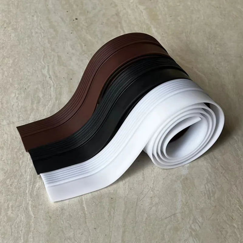 Neue staubdichte Tür Zugluft Weatherstrip Bottom Seal Strip Silikon Winddicht Staub Selbstklebend für Türstopper Dichtungsband