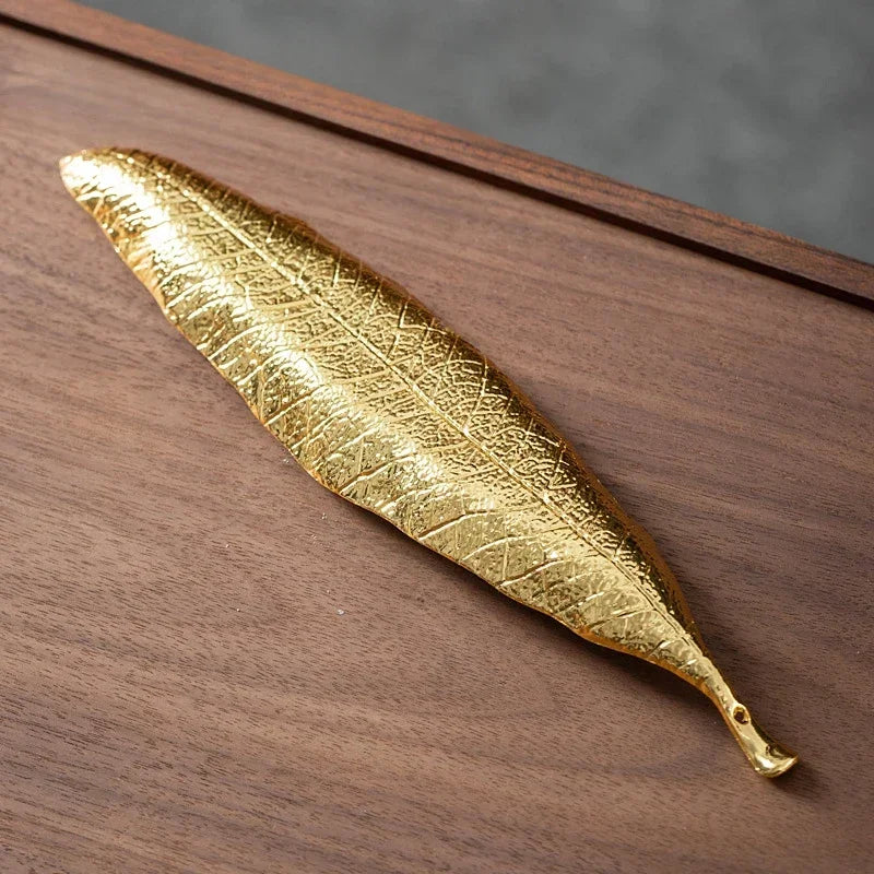 Räucherstäbchenhalter Aschefänger Lange Blätter Weihrauchfass Meditation Wohnaccessoires