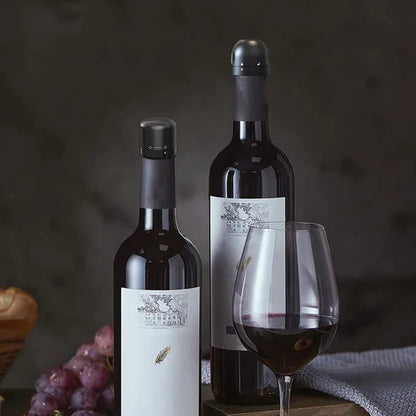 Neue 2 STÜCKE Vakuum Rotwein Flasche Verschluss Verschluss Silikon versiegelte Champagnerflasche Verschluss Vakuum Frische halten Wein Plug Bar Werkzeuge