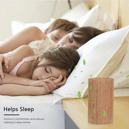 Holz Ätherisches Öl Aromatherapie Diffusor Holz Diffusor Flüchtige Erfrischende Schlafhilfe Yoga Zubehör Haushaltsdekoration