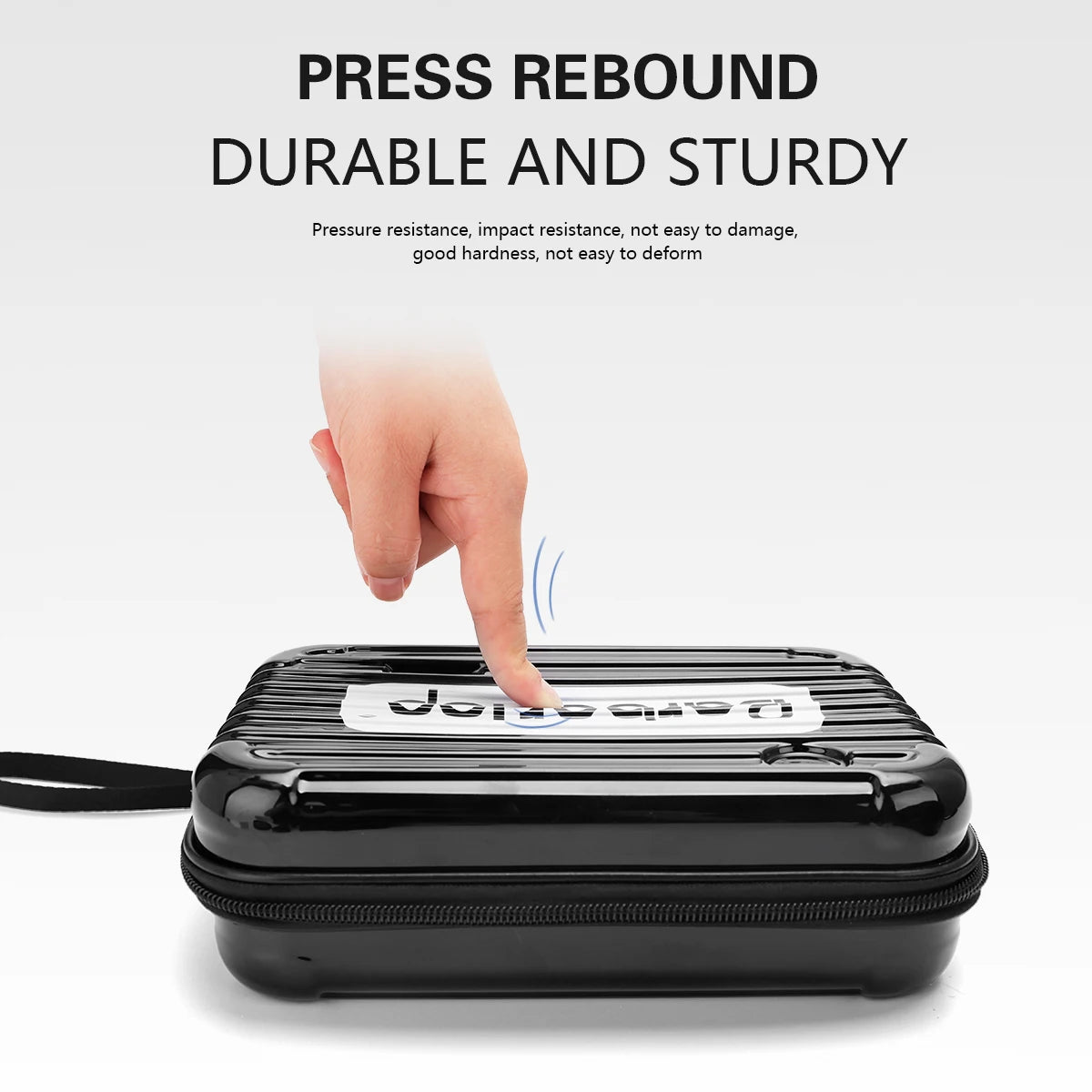 Barber-Schere Tasche, stoßfest, wasserfest, nicht verformbar, für Haarschneider und Styling-Werkzeuge.