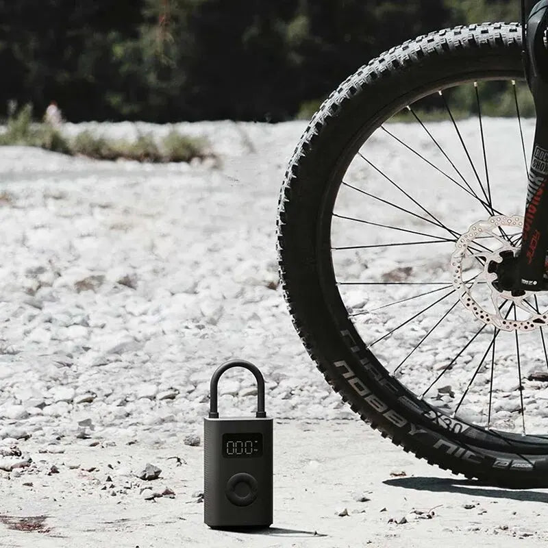 Xiaomi Mijia Air Pump 2 – 25% Geschwindigkeitserhöhung, Mini Tragbarer Elektrischer Luftkompressor, 150 PSI, Type-C, LED Multitool Inflator