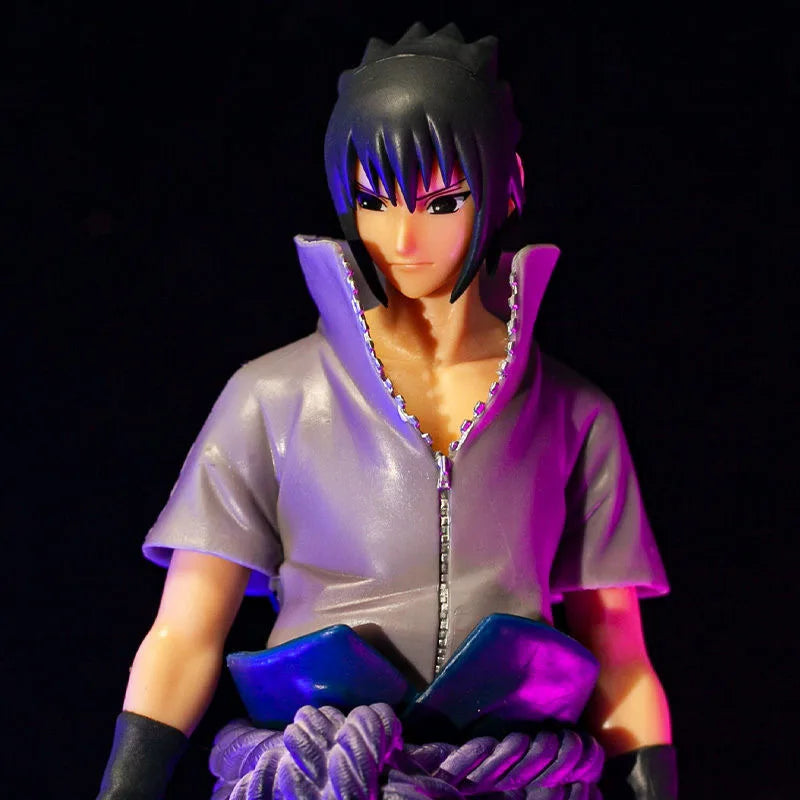 26cm Anime Naruto Modell Uchiha Sasuke Itachi Akatsuki PVC Statue Sammlerspielzeug Puppe für Kinder GK Action Figur Shippuden