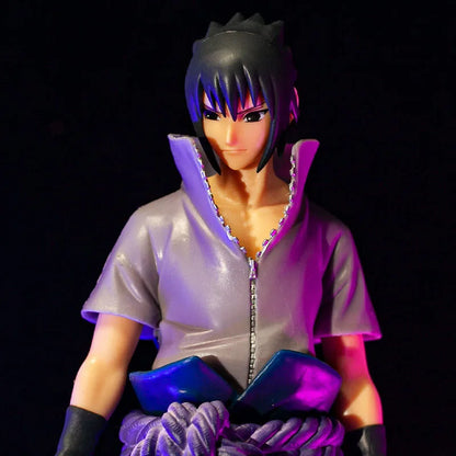 26cm Anime Naruto Modell Uchiha Sasuke Itachi Akatsuki PVC Statue Sammlerspielzeug Puppe für Kinder GK Action Figur Shippuden