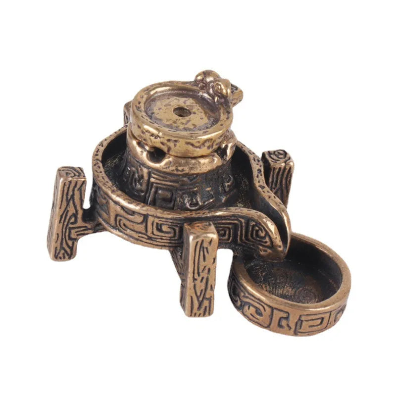 Antik Rückfluss Räucherstäbchen Brenner Buddha Hand Graphit Räucherstäbchen Stand DIY Zuhause Zen Wasserfall Ornamental Tee Zeremonie Ornamente