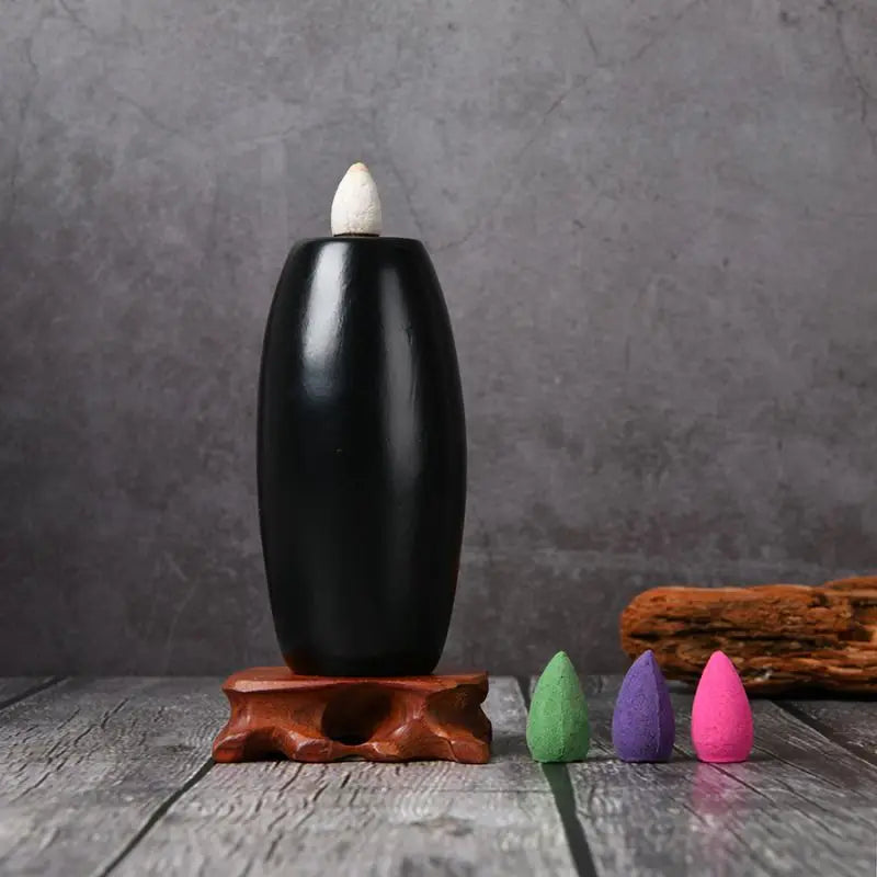 Räucherstäbchenbrenner, Harz-Reflux-Räucherstäbchenbrenner, Reflux-Aromatherapie-Räucherstäbchenbrennerständer, geeignet für die Dekoration des Lesezimmers zu Hause
