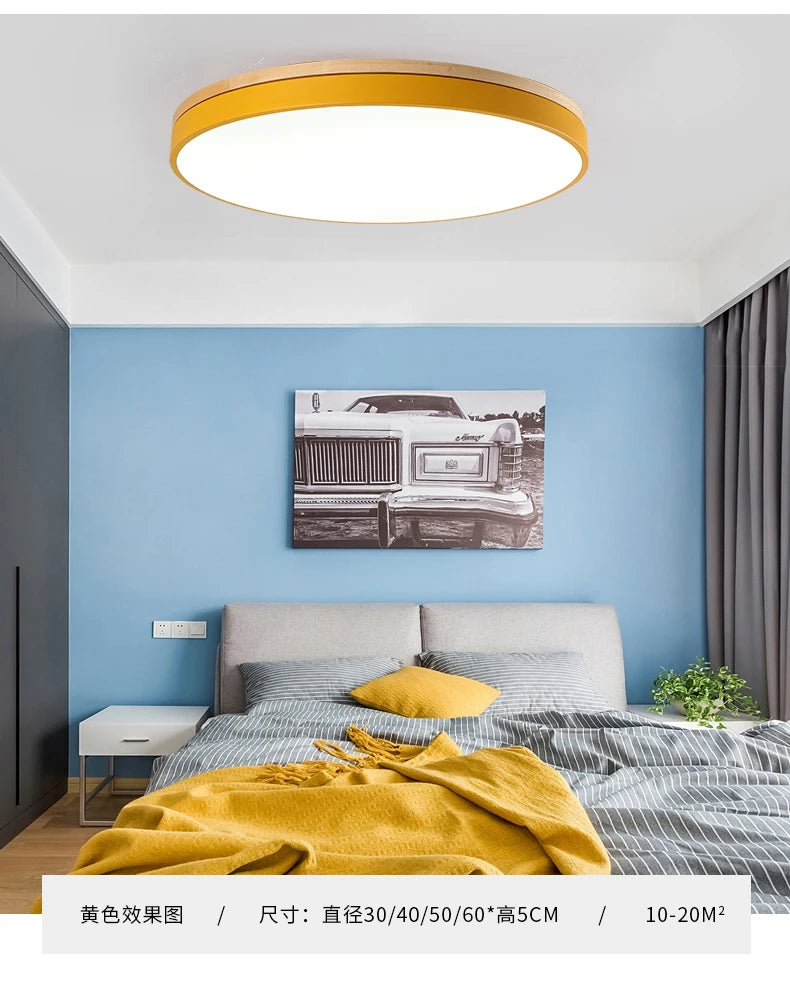 LED-Deckenleuchte für den Innenbereich 24W 36W 48W für Wohnzimmer Schlafzimmer Flurbeleuchtung Kalt Warmweiß Natürliches Licht LED-Leuchten Lampen