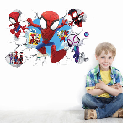 niedliche-mini-spiderman-superhelden-wandsticker-fur-kinderzimmerdekoration-zu-hause-schlafzimmer-pvc-dekor-cartoonfilm-wandgemalde-kunstaufkleber