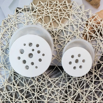 Waben-Rundstifthalter, der Schimmel herstellt, Blumenarrangement, Eimer, Gips, Zementform