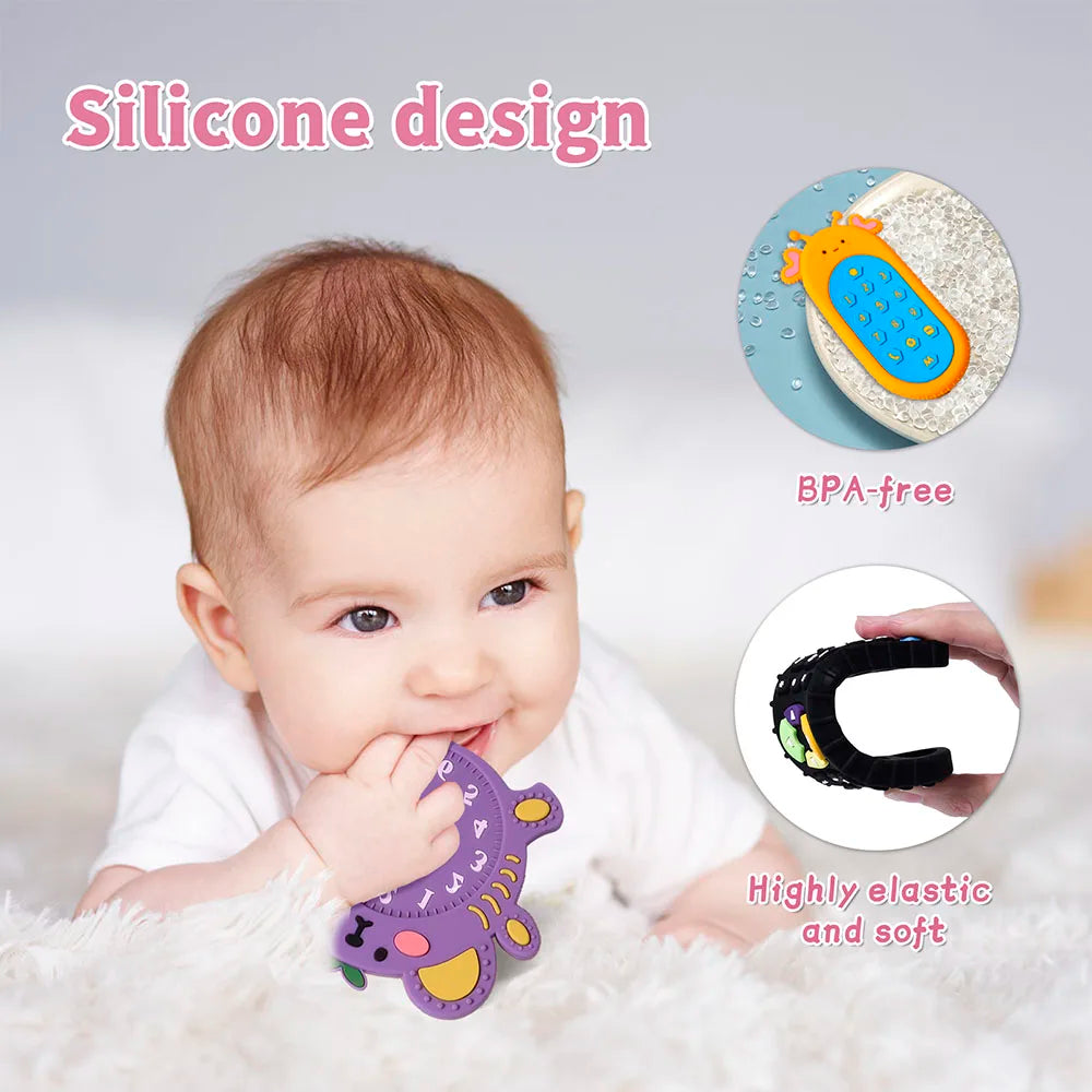tyry-hu-1pc-baby-silicone-beißring-spielzeug-fernbedienung-form-beißring-nager-zahnfleisch-schmerzlinderung-zahnen-spielzeug-kinder-sensorisch-pädagogisch