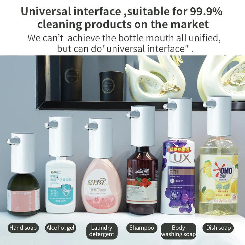 Neuer intelligenter Gel-Seifenspender, berührungslos, automatisch, Induktion, Handwaschmaschine, Waschmittel, Duschgel, Shampoo, Hotel, Zuhause, Badezimmer