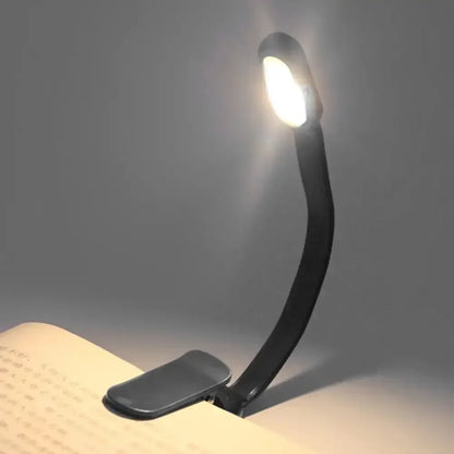USB Mini LED Book Night 3 Lichtfarbe Einstellbare Helligkeit Clip-On Studie Leselampe Wiederaufladbar für Reisen Schlafzimmer Lesen