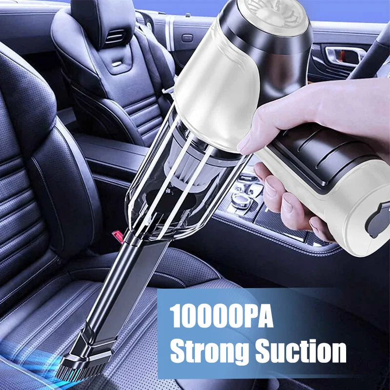 Kabelloser Handstaubsauger Air Duster Wiederaufladbarer tragbarer Mini-Autostaubsauger Wireless für Auto-Desktop-Tastatur
