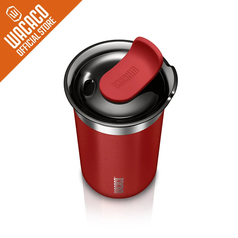 WACACO Octaroma – Vakuumisolierte Kaffeetasse, doppelwandiger Edelstahl-Reisebecher, 6/10/15 fl oz, Thermo, Valentinstagsgeschenk