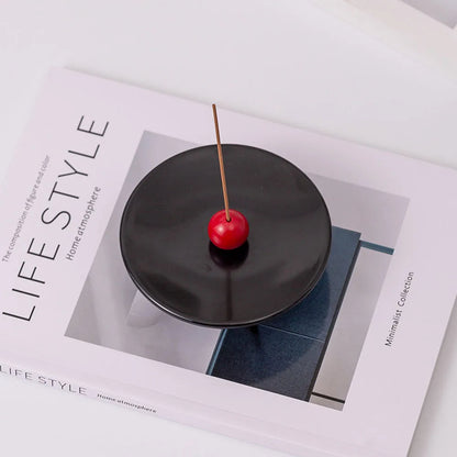 1pc Harz Weihrauch Burner Stick Halter Linie Weihrauchplatte Sandelholz Coil Basis Tempel Yoga Studios Home Dekoration