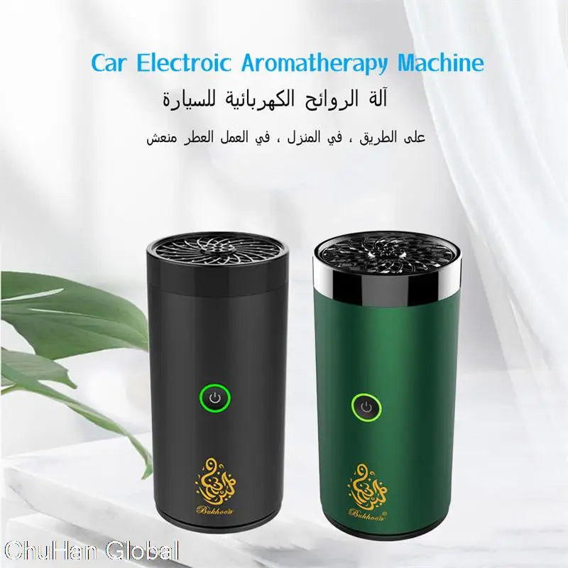ChuHan Elektrischer Bakhoor-Räucherbrenner – Typ-C-USB-Bakhoor, tragbarer Aroma-Diffusor, muslimischer elektronischer Räuchergefäßhalter
