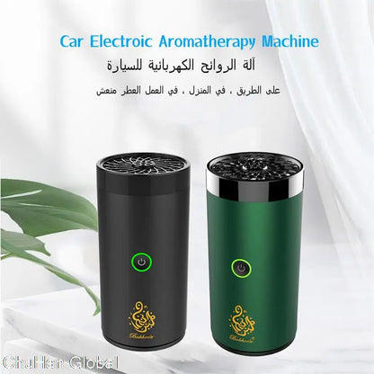 ChuHan Elektrischer Bakhoor-Räucherbrenner – Typ-C-USB-Bakhoor, tragbarer Aroma-Diffusor, muslimischer elektronischer Räuchergefäßhalter