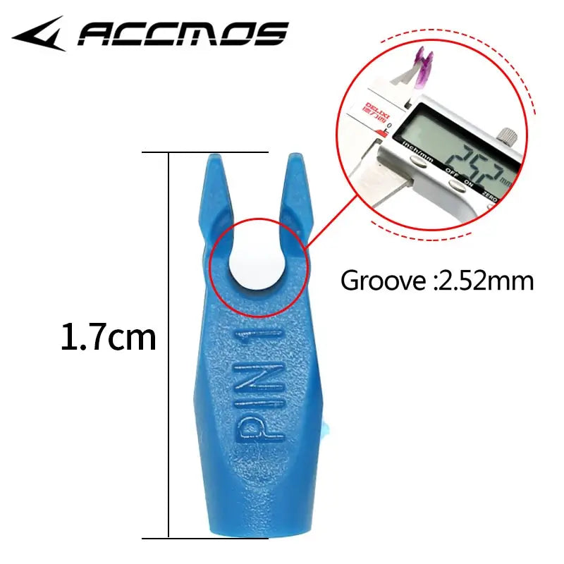 50pcs Bogenschießen Asymmetrische Pin Nocken Für ID 3.2 4.2 6.2 Pfeil Nocken Recurve Bogen Pfeil Zubehör